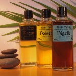 huiles végétales (argan, noisette, nigelle)