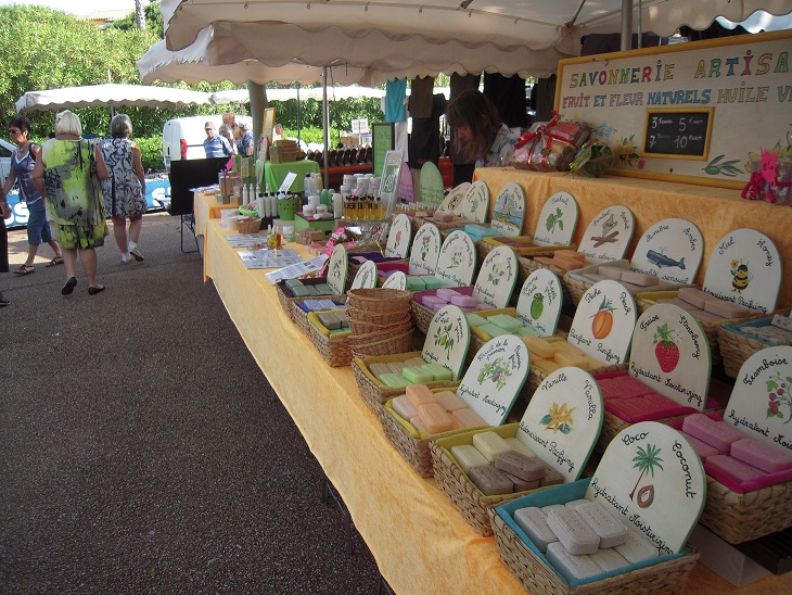 notre stand sur les marchés