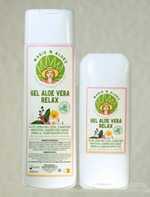 gel d'aloe vera relax