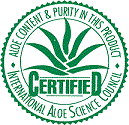 sigle aloe vera de qualité