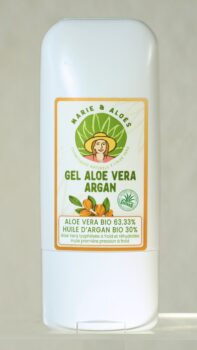 gel d'aloe vera à l'huile d'argan 100ml