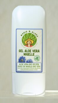 gel d'aloe vera à l'huile de nigelle 100ml