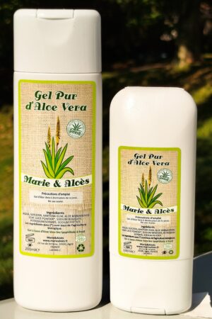 gel pur d'aloe vera