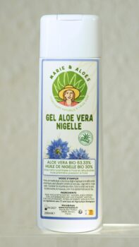 gel d'aloe vera à l'huile de nigelle 200ml