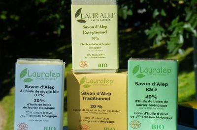 nos savons d'Alep